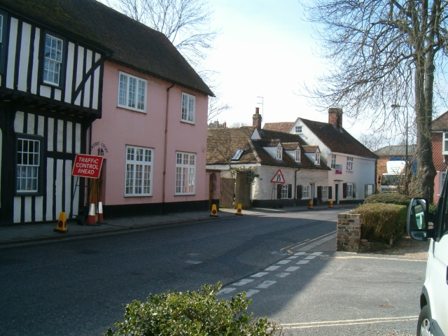 Ship & Star Cottages, between the Priory & the Ship & Star